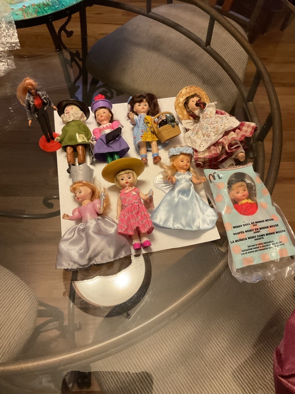 Vintage Small Fashion Dolls Lot - Multicolor